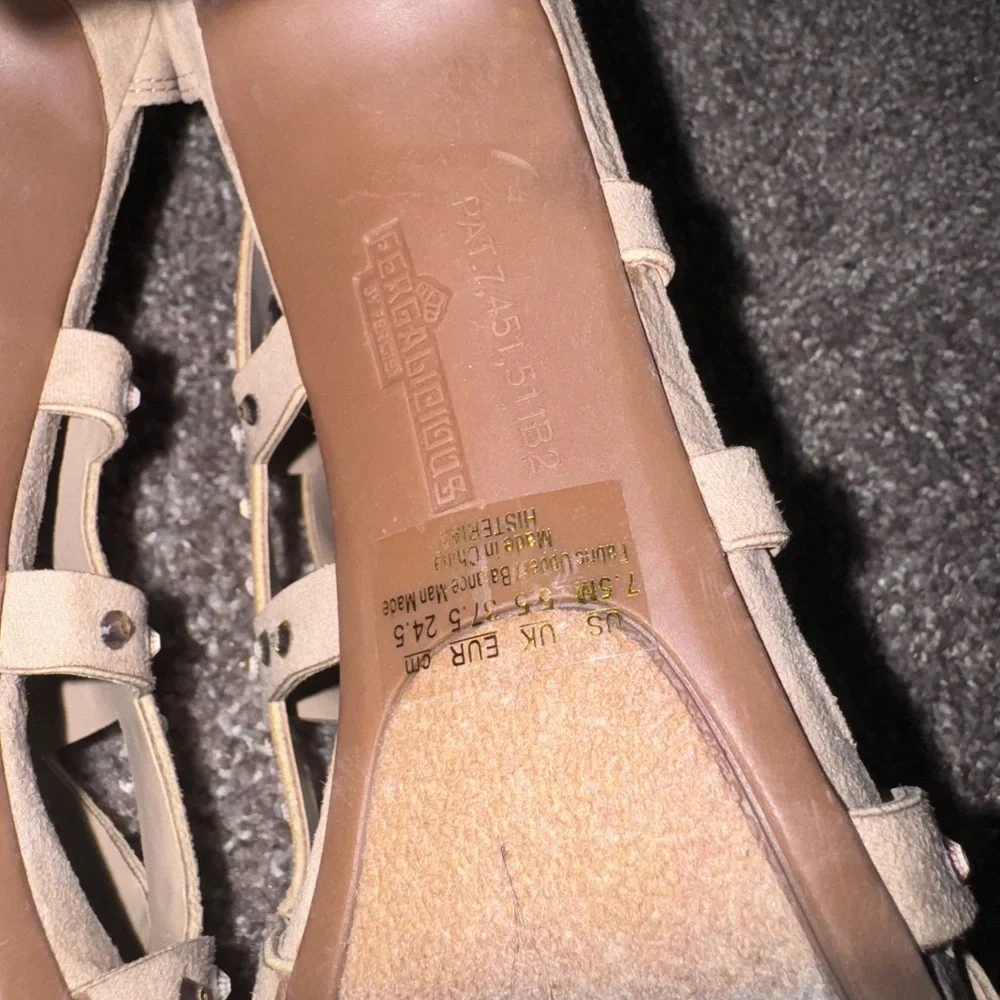Rhinestone cutout Fergalicious Heels